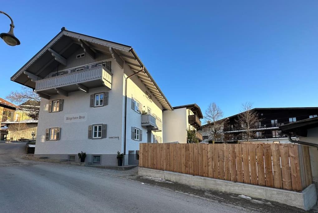 Appartement Der Buergerbote Zur Hohen Salve Hopfgarten im Brixental Eksteriør bilde